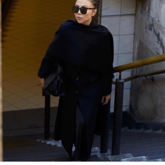 Zara Oversized Wool Blend Coat Size - Picture 8 of 16